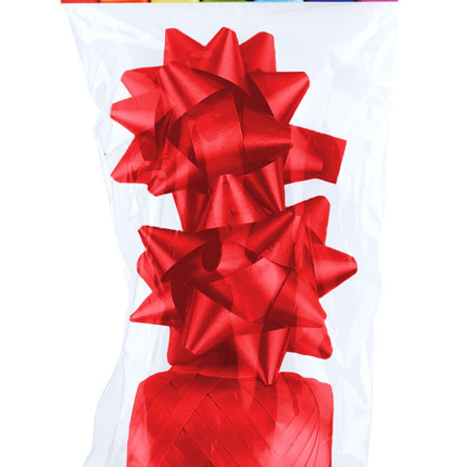 Polyband Kombi-Set rot (1 Ei, 2 Rosetten)