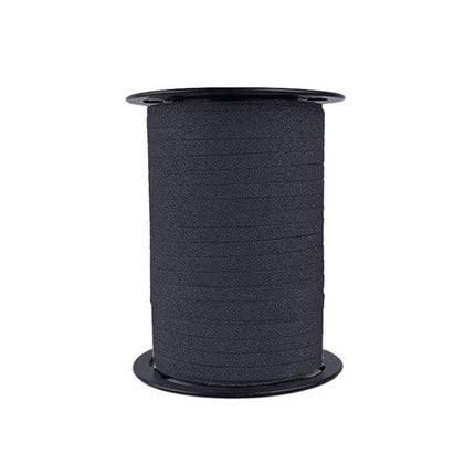 Polyband Glitter schwarz (200mx5mm)