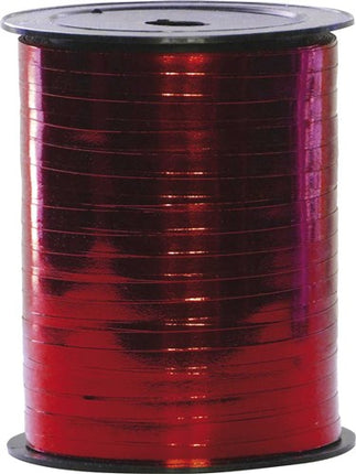 Polyband metallisch rot (250mx5mm)