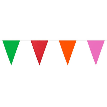 Polyester vlaggenlijn multikleur (26 x 18 cm)(6 m) van Boland koop je bij Partywinkel