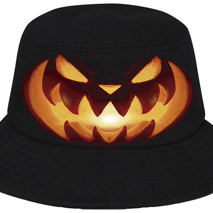 Pompoen Bucket Hat Horror - Partywinkel - 8434077137529