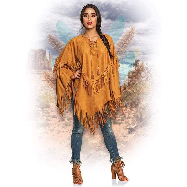 Poncho Harkahome One Size van Boland koop je bij Partywinkel