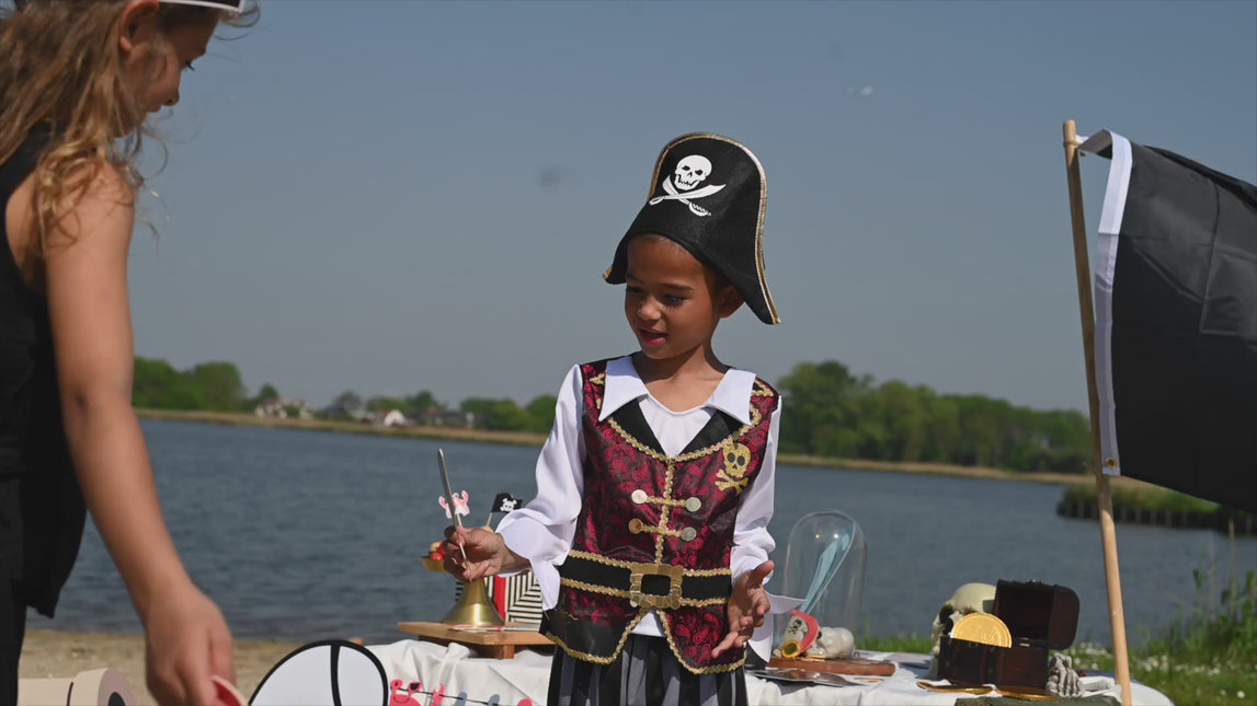 Folat Piratenkostüm mit Piratenhut Junge
