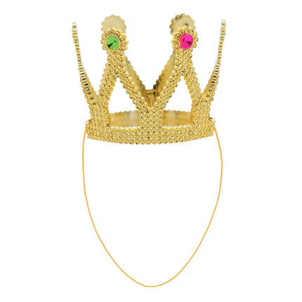 Prinses Kroon Goud Rond - Partywinkel - 8712026645746