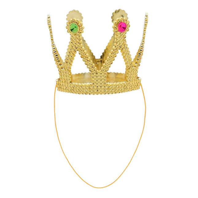 Prinses Kroon Goud Rond - Partywinkel - 8712026645746