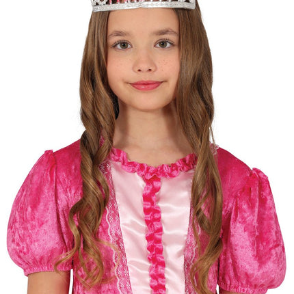 Prinses Tiara Zilver Kind - Partywinkel - 8434077230022