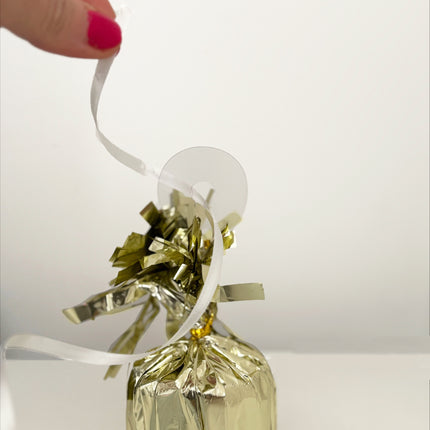 Gold Ballon Gewicht 21cm
