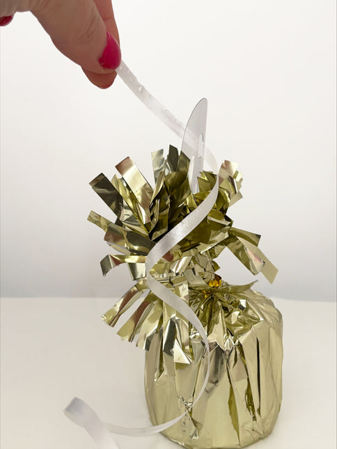 Gold Ballon Gewicht 21cm
