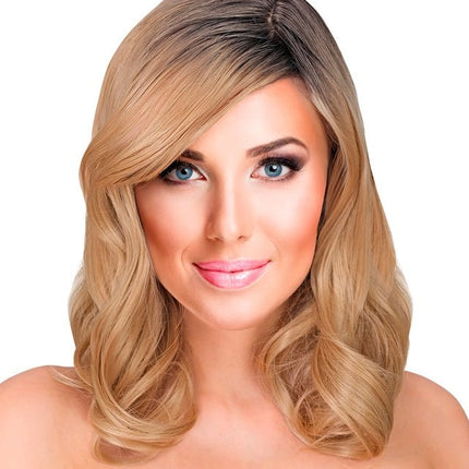 Pruik Droomhaar Bella Blond van Widmann koop je bij Partywinkel
