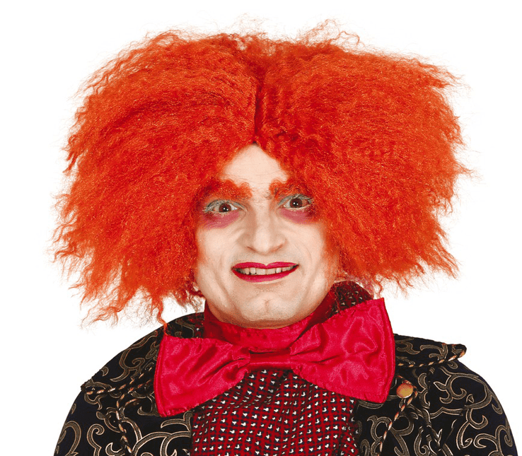 Pruik Hoedenmaker Oranje van Fiestas Guirca koop je bij Partywinkel