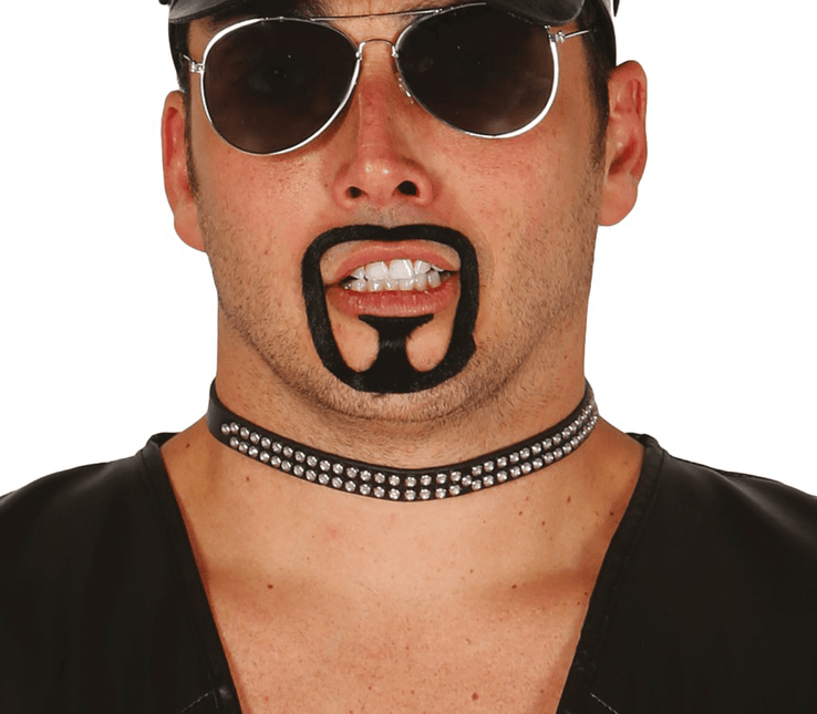 Punk Ketting Diamant 42cm van Fiestas Guirca koop je bij Partywinkel