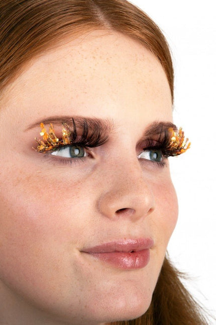 PXP Nep Wimpers Glitter UV Oranje Barranquilla van PXP Professional Colours koop je bij Partywinkel