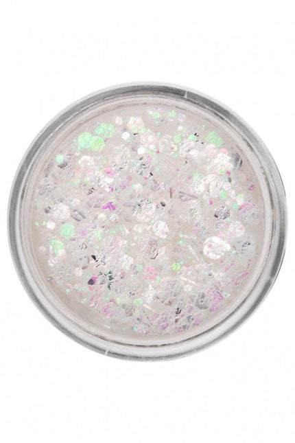 PXP Pressed Chunky Glitter Creme Iceberg White 10ml van PXP Professional Colours koop je bij Partywinkel