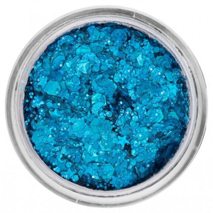 PXP Pressed Chunky Glitter Creme Mystic Blue 10ml van PXP Professional Colours koop je bij Partywinkel