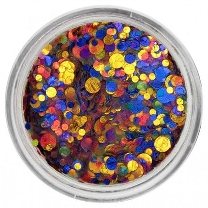 PXP Pressed Chunky Glitter Creme Neon Luxurious Vibes 10ml van PXP Professional Colours koop je bij Partywinkel