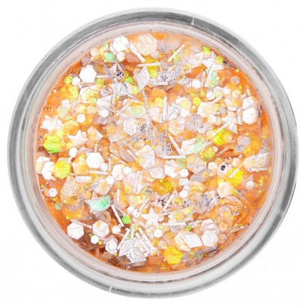 PXP Pressed Chunky Glitter Creme Orange Candy 10ml van PXP Professional Colours koop je bij Partywinkel