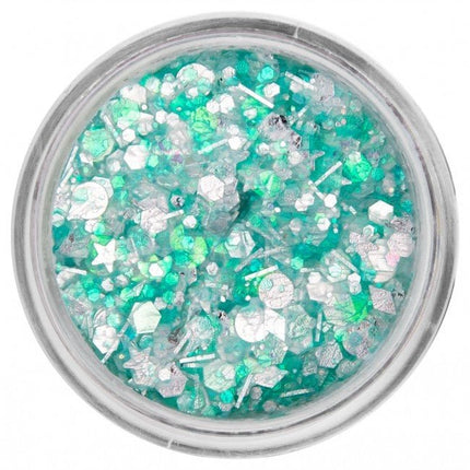 PXP Pressed Chunky Glitter Creme Sea Green Candy 10ml van PXP Professional Colours koop je bij Partywinkel
