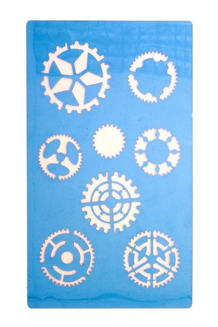 PXP Schmink Sjabloon Steampunk Tandwielen van PXP Professional Colours koop je bij Partywinkel