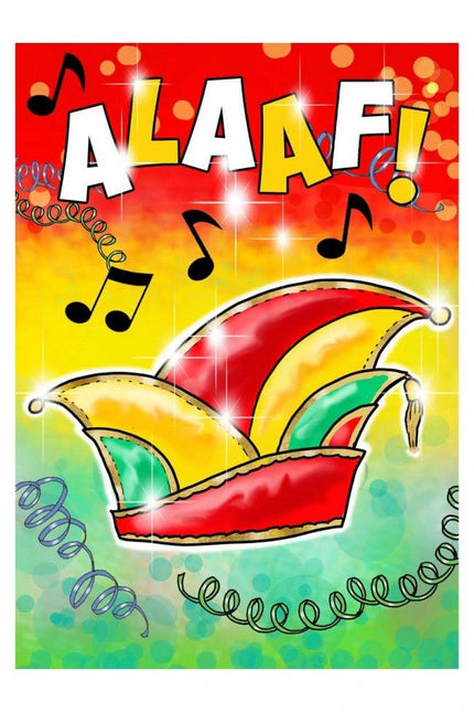 Raamsticker Alaaf 25cm van PartyXplosion koop je bij Partywinkel