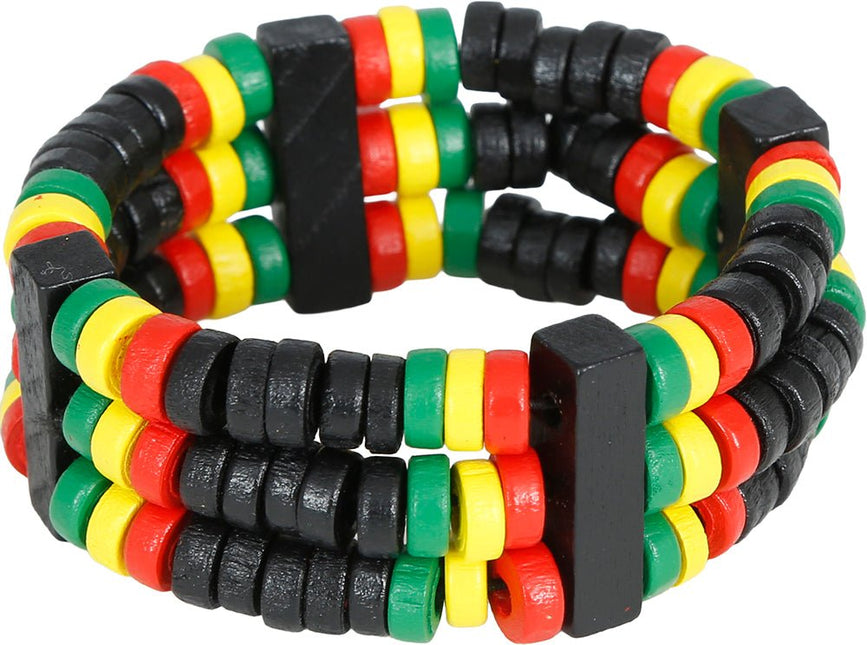 Rasta fari Armband van Fiestas Guirca koop je bij Partywinkel