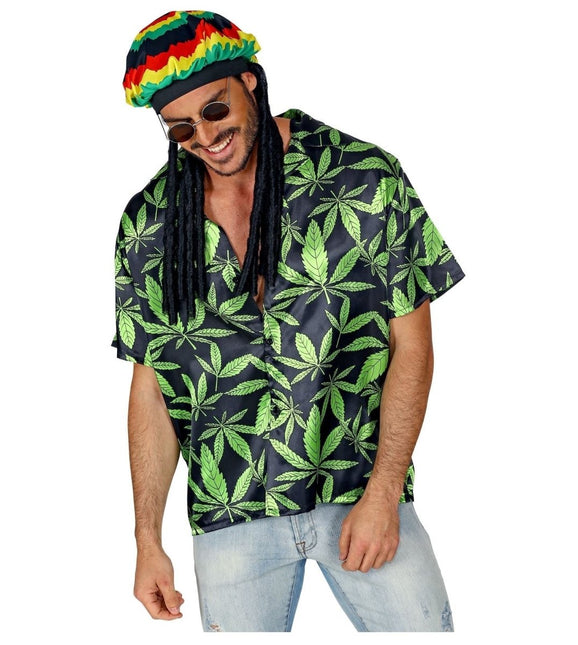 Rasta Muts Gekleurd Met Dreadlocks van Widmann koop je bij Partywinkel