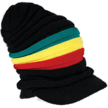 Rasta Muts Met Vizier - Partywinkel - 8434077138182