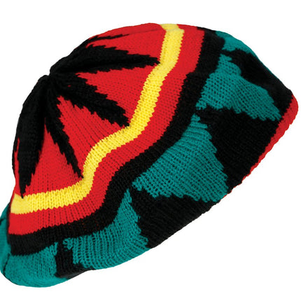 Rasta Muts Rood Groen - Partywinkel - 8434077138168