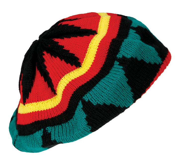Rasta Muts Rood Groen - Partywinkel - 8434077138168
