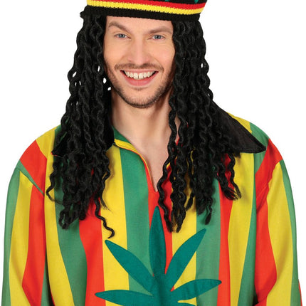 Rasta Muts Rood Groen - Partywinkel - 8434077138168
