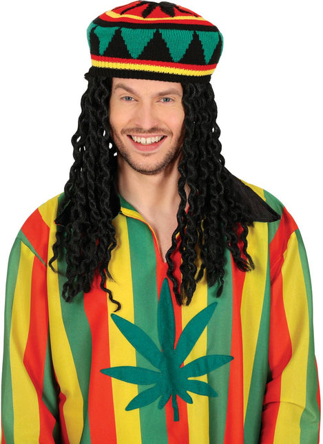 Rasta Muts Rood Groen - Partywinkel - 8434077138168
