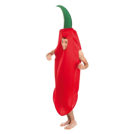 Chili-Kostüm für Erwachsene, Einheitsgröße