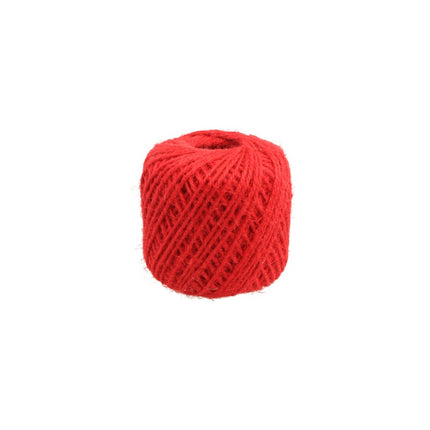 ROTES JUTEBAND 2 MM X 30 M