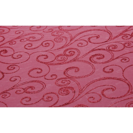 Roter Tischläufer Glitter 5M 36cm