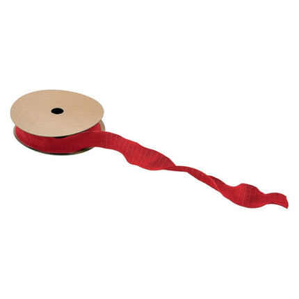 ROTES FALTIGES BAND 2,5 CM X 10 M