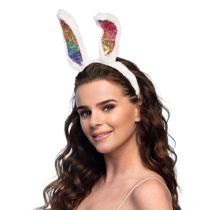 Regenboog Haarband Konijn van Boland koop je bij Partywinkel