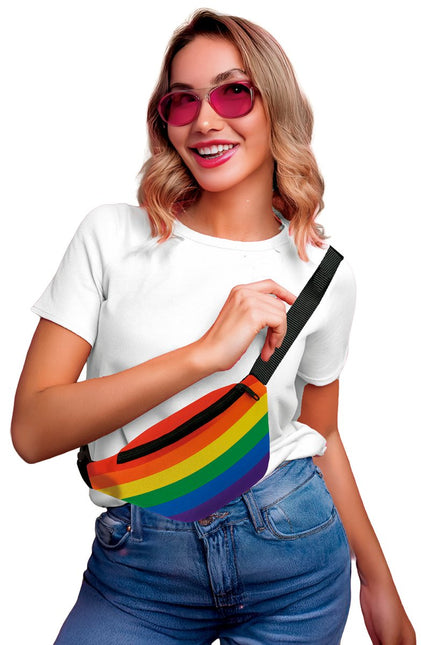 Regenboog Heuptasje van Fiestas Guirca koop je bij Partywinkel