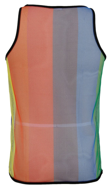 Regenboog Tanktop Mesh van Fiestas Guirca koop je bij Partywinkel