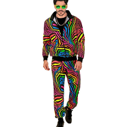 Regenboog Trainingspak Fout - Partywinkel - 8003558449811