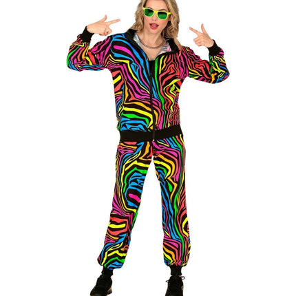 Regenboog Trainingspak Fout - Partywinkel - 8003558449811