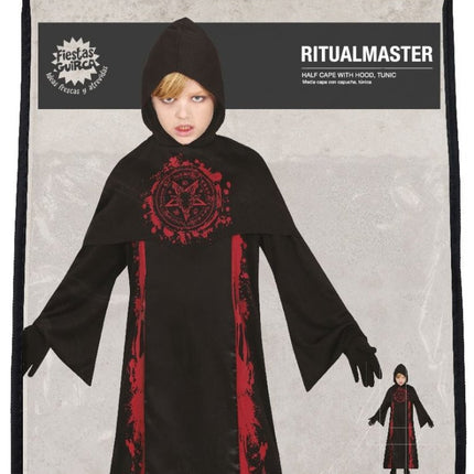 Ritueel Meester Halloween Kostuum Kind van Fiestas Guirca koop je bij Partywinkel