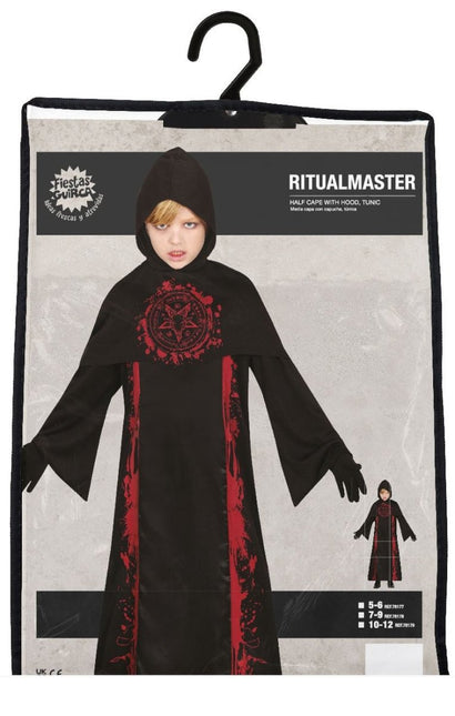 Ritueel Meester Halloween Kostuum Kind van Fiestas Guirca koop je bij Partywinkel