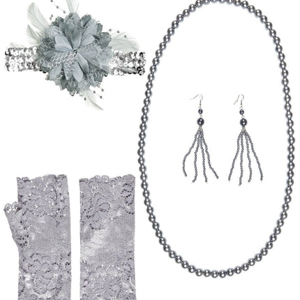 Roaring Twenties 20S Accessoireset 4 delig van Widmann koop je bij Partywinkel