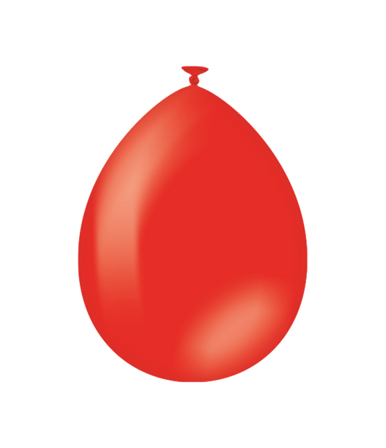 Rode Ballonnen 30cm 25st - Partywinkel - 8716764242557