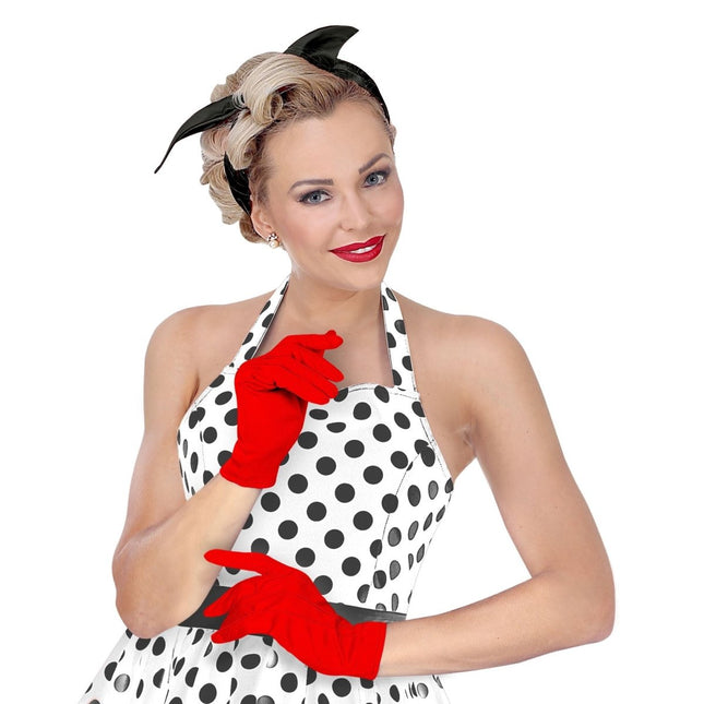 Rode Handschoenen van Widmann koop je bij Partywinkel