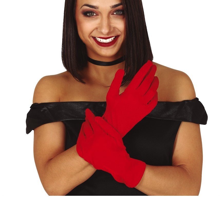 der rote handschuh Rote Handschuhe 2 Stk – Partywinkel