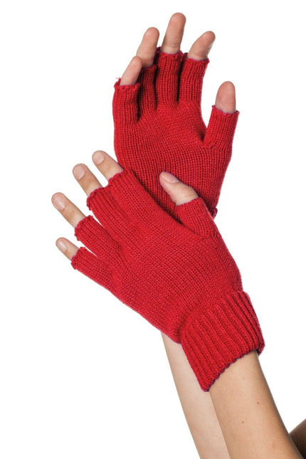 rote handschuhe Rote Handschuhe Fingerlos – Partywinkel