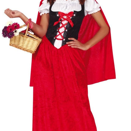 Rode Jurk Kap van Fiestas Guirca koop je bij Partywinkel