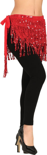 Rode Rok Pailletten - Partywinkel - 8434077272022