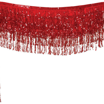 Rode Rok Pailletten - Partywinkel - 8434077272022