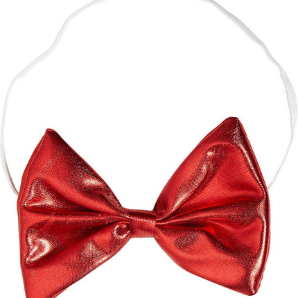 Rode Strik metallic van Widmann koop je bij Partywinkel